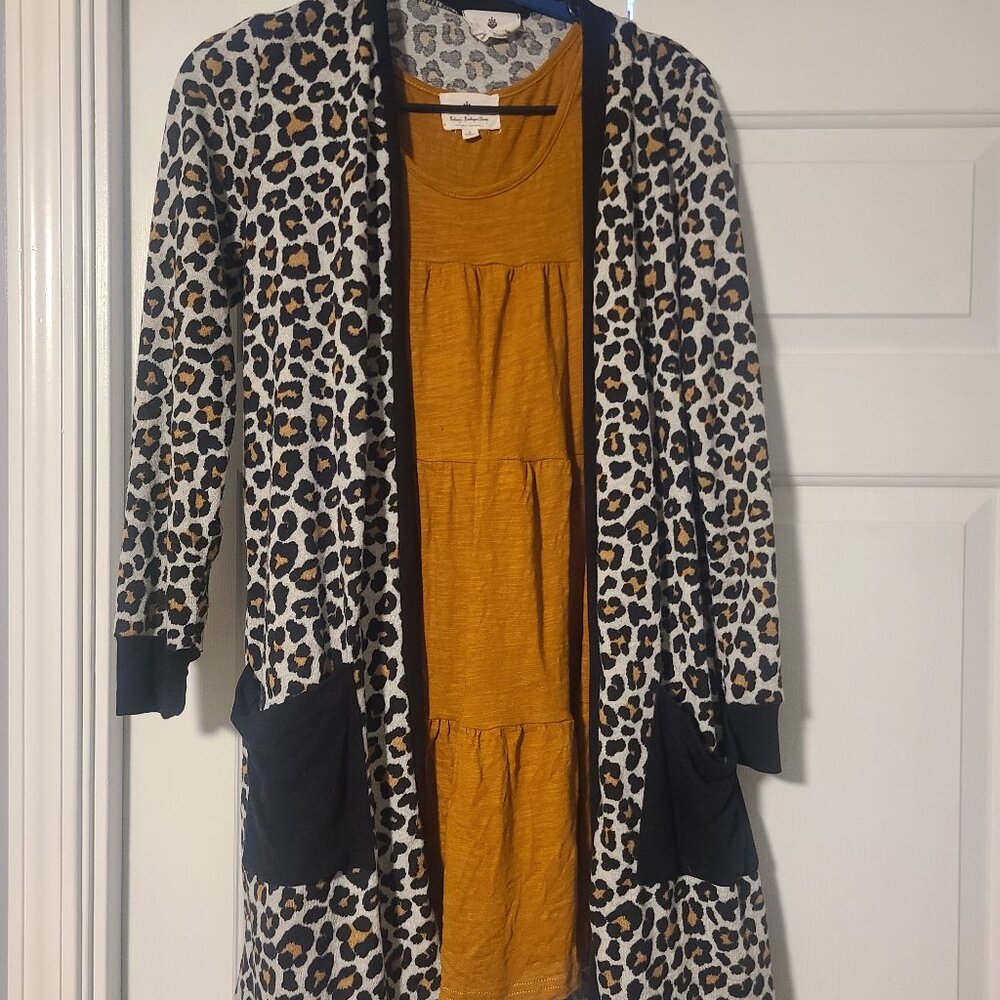 Tunic and cardigan set